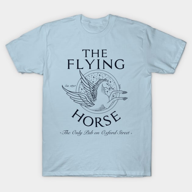 The Flying Horse T-Shirt by MorvernDesigns